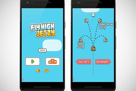 Fly High Jetzy, un juego de menos de 50 MB con Inteligencia Artificial