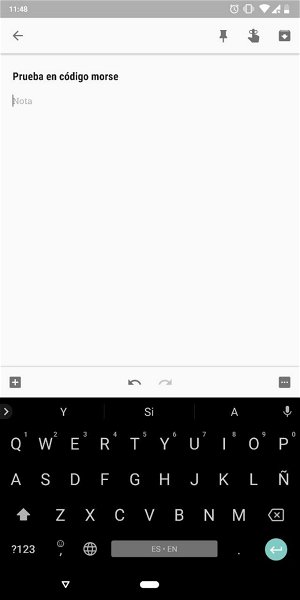 Cómo escribir en código Morse con Gboard para Android