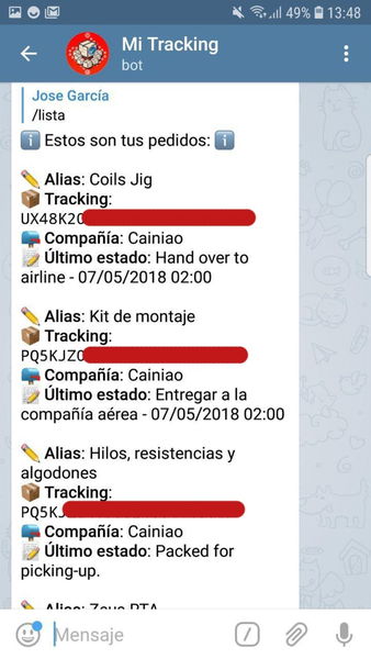 Si compras mucho por Internet y usas Telegram necesitas este bot sí o sí