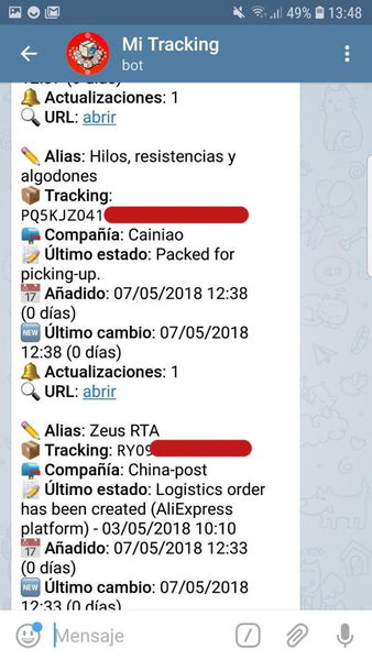 Si compras mucho por Internet y usas Telegram necesitas este bot sí o sí