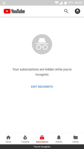 YouTube para Android prueba un modo incógnito: así funciona