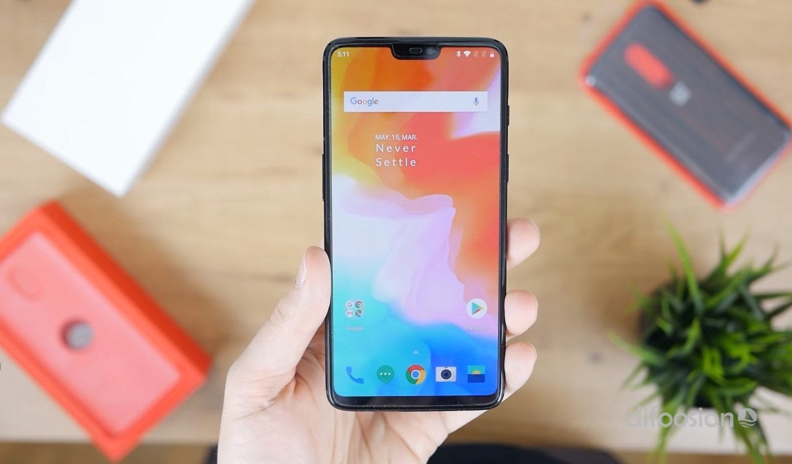 Oneplus 6 frontal