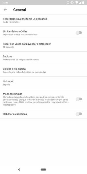 YouTube para Android te anima a tomar un descanso tras una maratón de vídeos (si quieres)