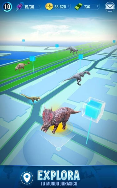 Jurassic World Alive aterriza por fin en Android como una copia jurásica de Pokémon GO