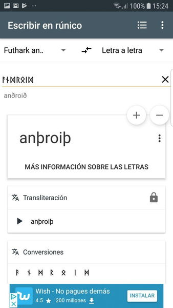 Cifra tus mensajes escribiendo en rúnico y no dejes que nadie espíe tu WhatsApp