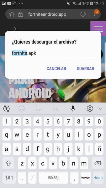 Así es como pueden llegar a cobrarte 36,25€ al mes por instalar un apk falsa de Fortnite