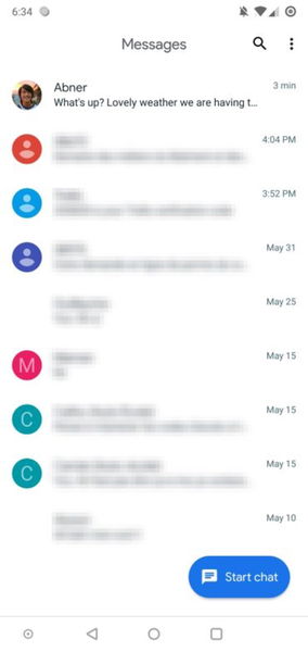 El WhatsApp de Google se renueva: Mensajes de Android recibe su dosis de Material Theme