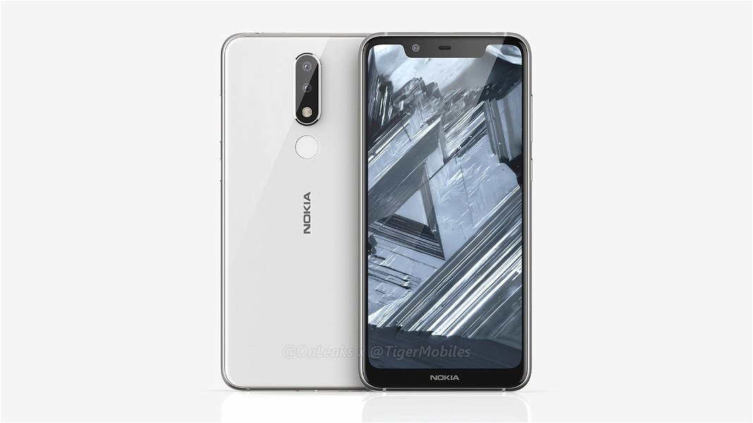 Así será el nuevo Nokia 5.1 Plus, con notch, doble cámara y cuerpo de vidrio