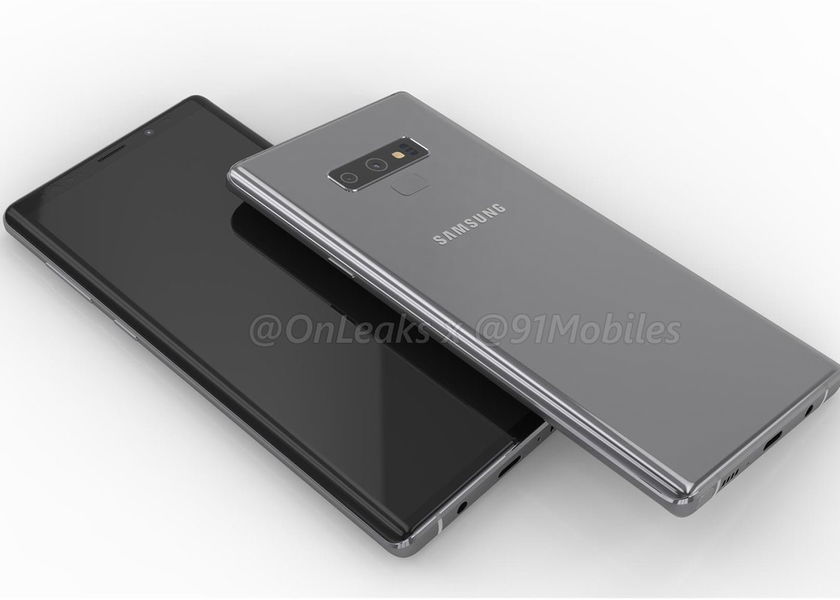 El diseño del Samsung Galaxy Note9, en vídeo