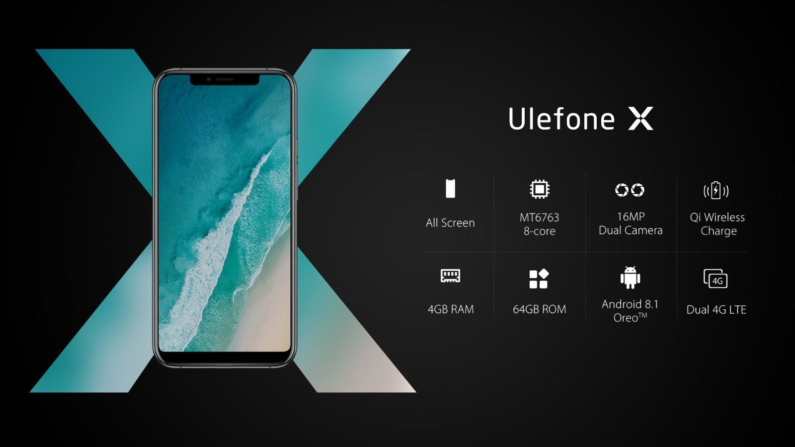 Ulefone X, la era de los Android con notch ya está aquí