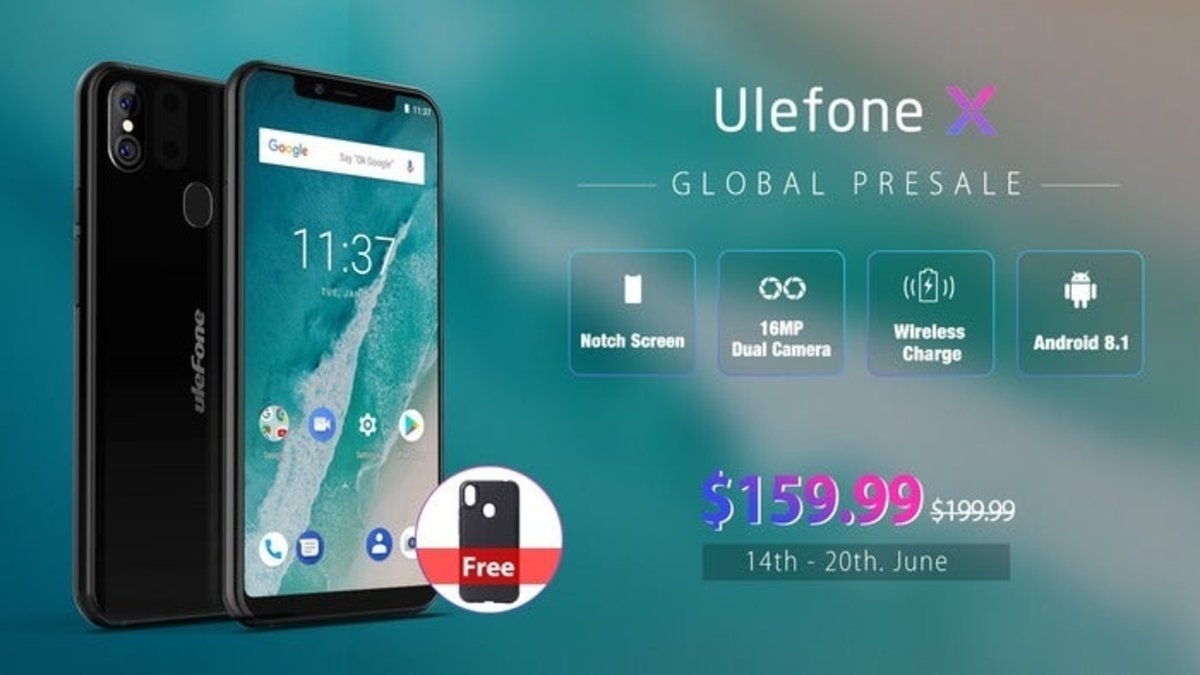 AliExpress te ofrece el nuevo Ulefone X por menos de 140 euros