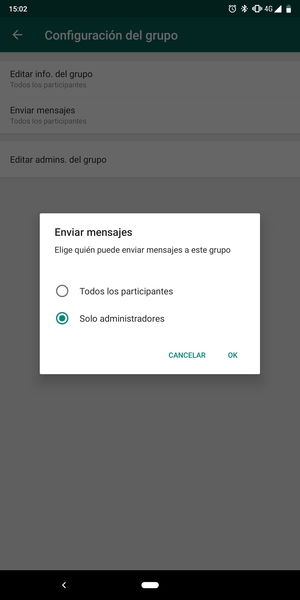 Cómo silenciar a alguien en un grupo de WhatsApp