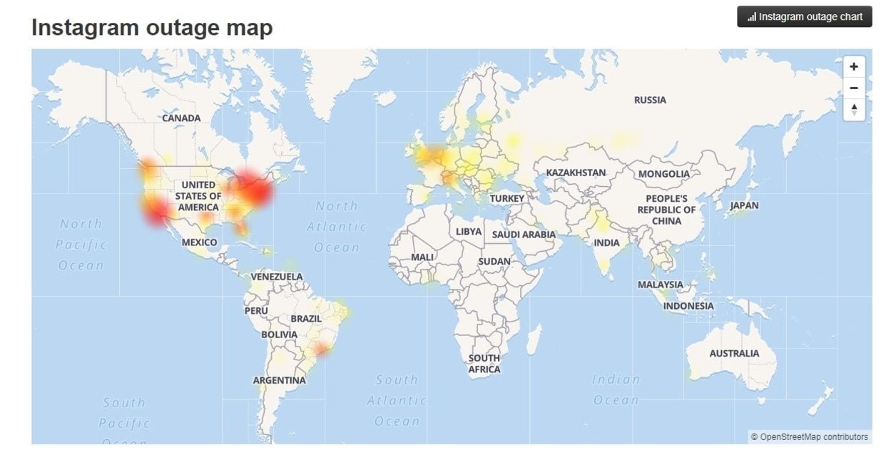 Instagram no funciona: la red social tiene problemas en medio mundo