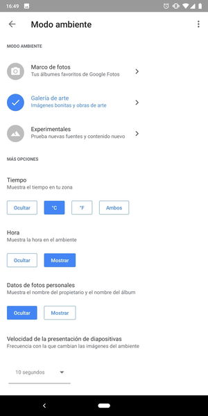 Cómo configurar el modo ambiente de tu Google Chromecast