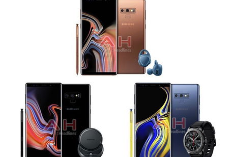 Adiós a las sorpresas: este es el Samsung Galaxy Note9 en marrón, azul y negro Adiós a las sorpresas: este es el Samsung Galaxy Note9 en marrón, azul y negro