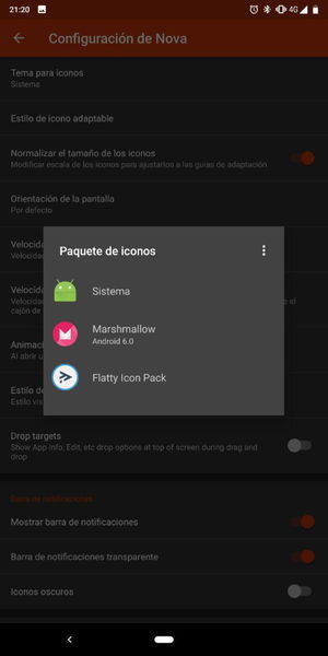 Cómo cambiar los iconos en Android