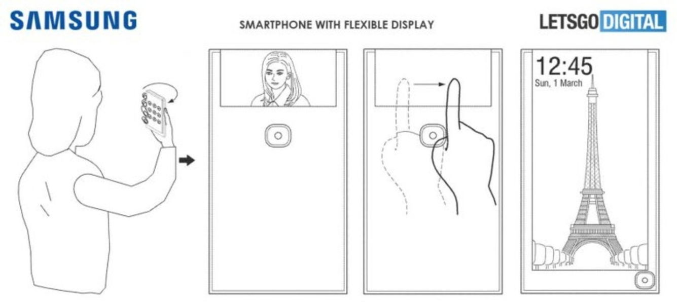 Samsung acaba de patentar una pantalla flexible y plegable (sí, todo a la vez)