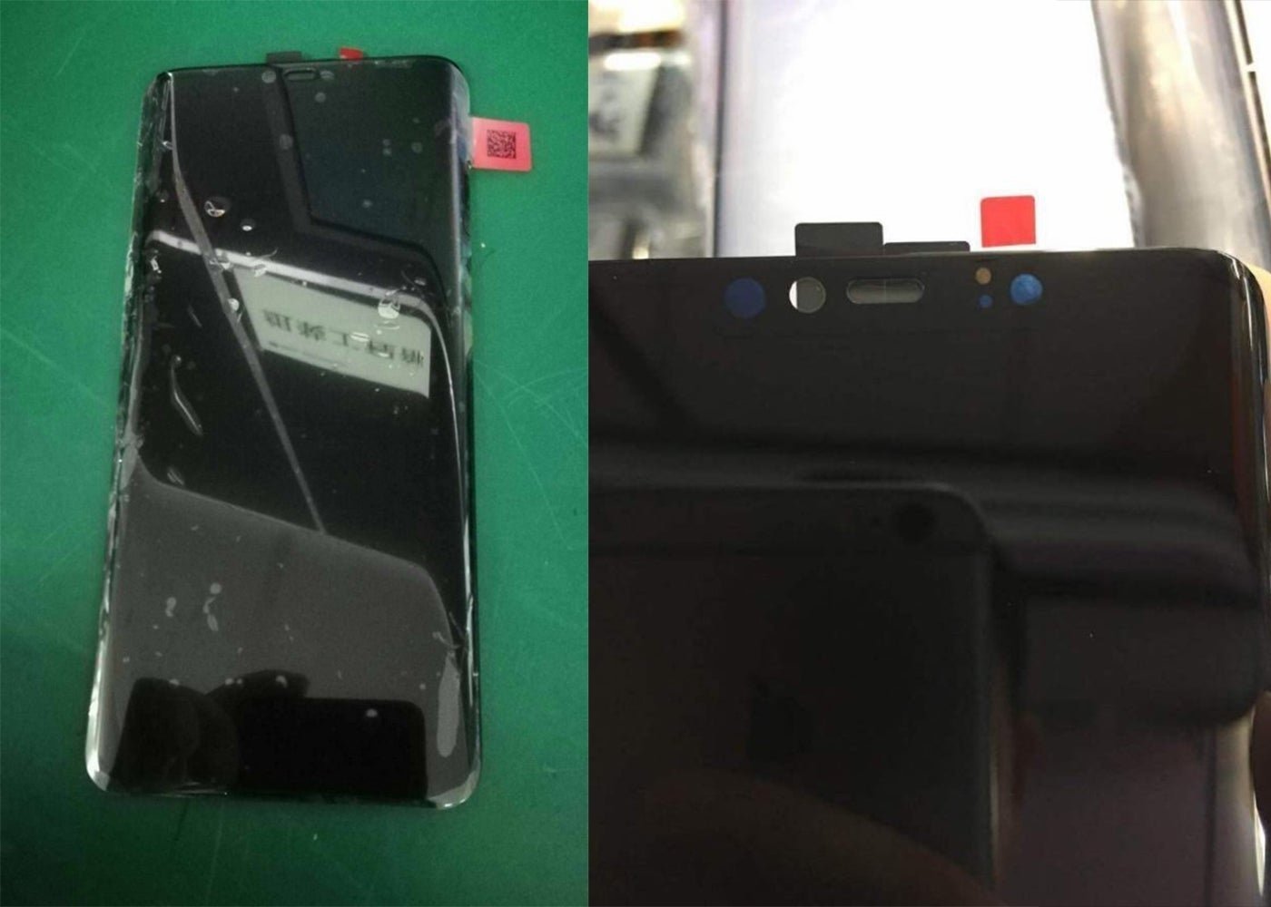 El panel frontal del Huawei Mate 20 confirma un notch y desbloqueo facial tipo Face ID