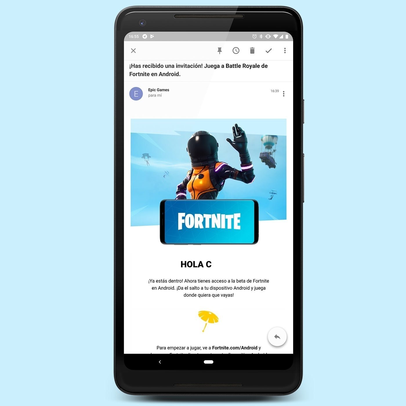 Fortnite para Android, pronto disponible para todos: llegan las primeras invitaciones