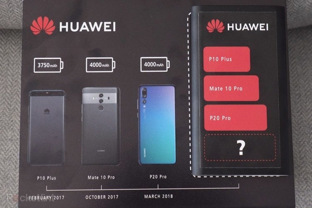 El Huawei Mate 20 Pro tendrá la mayor batería de la gama alta