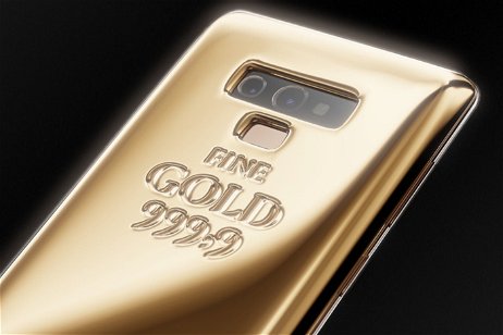 El Samsung Galaxy Note 9 más caro cuesta 50.000 euros y lleva 1 kg de oro a la espalda
