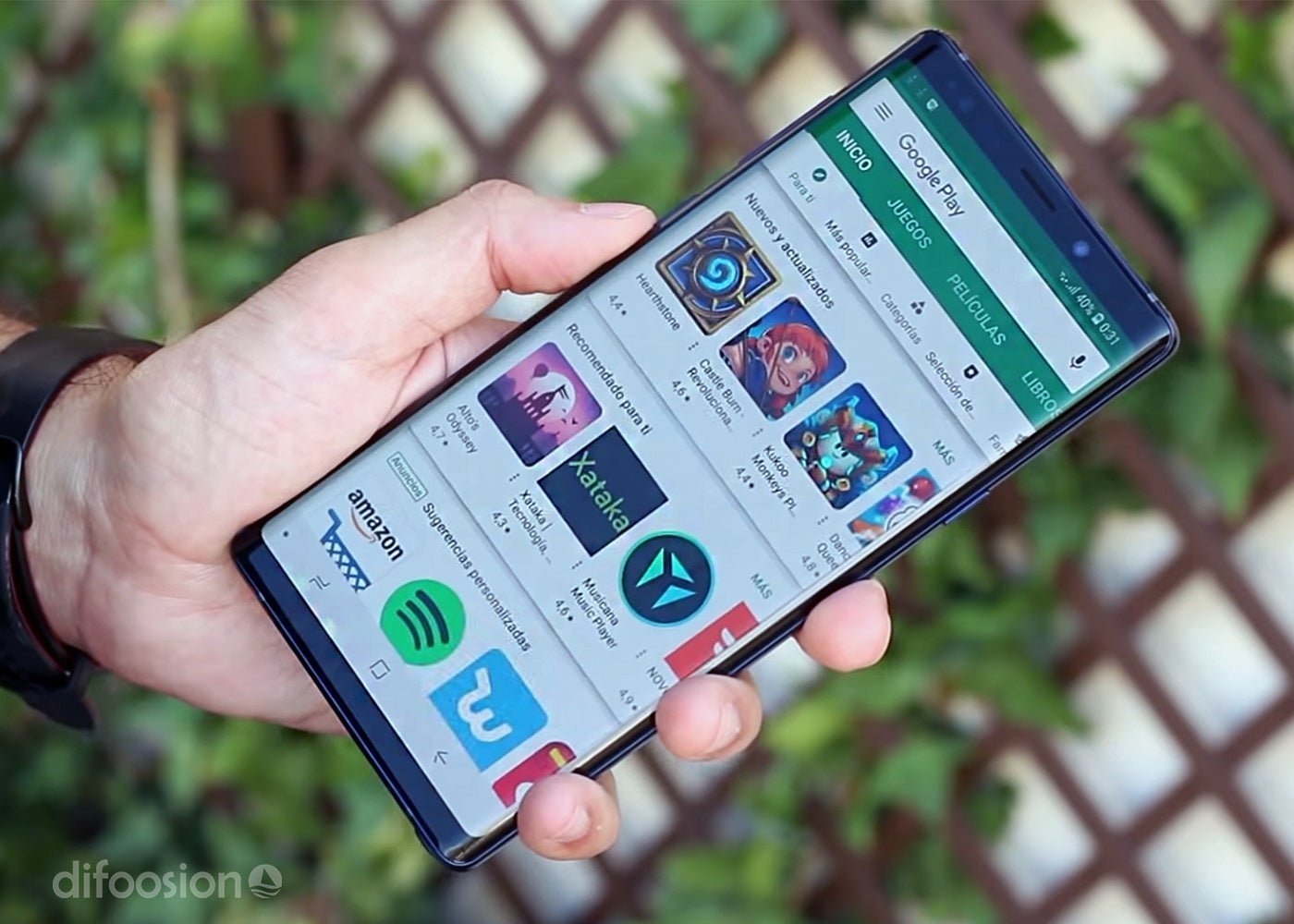 La pantalla del Samsung Galaxy Note9 es la mejor del mundo, según DisplayMate