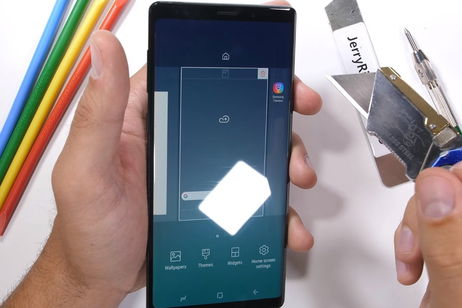 El Samsung Galaxy Note 9 se enfrenta a su primer test de resistencia El Samsung Galaxy Note 9 se enfrenta a su primer test de resistencia