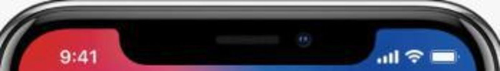 Notch del iPhone X