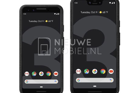 Los Google Pixel 3 aparecen en imágenes oficiales a 3 semanas de ser presentados Los Google Pixel 3 aparecen en imágenes oficiales a 3 semanas de ser presentados