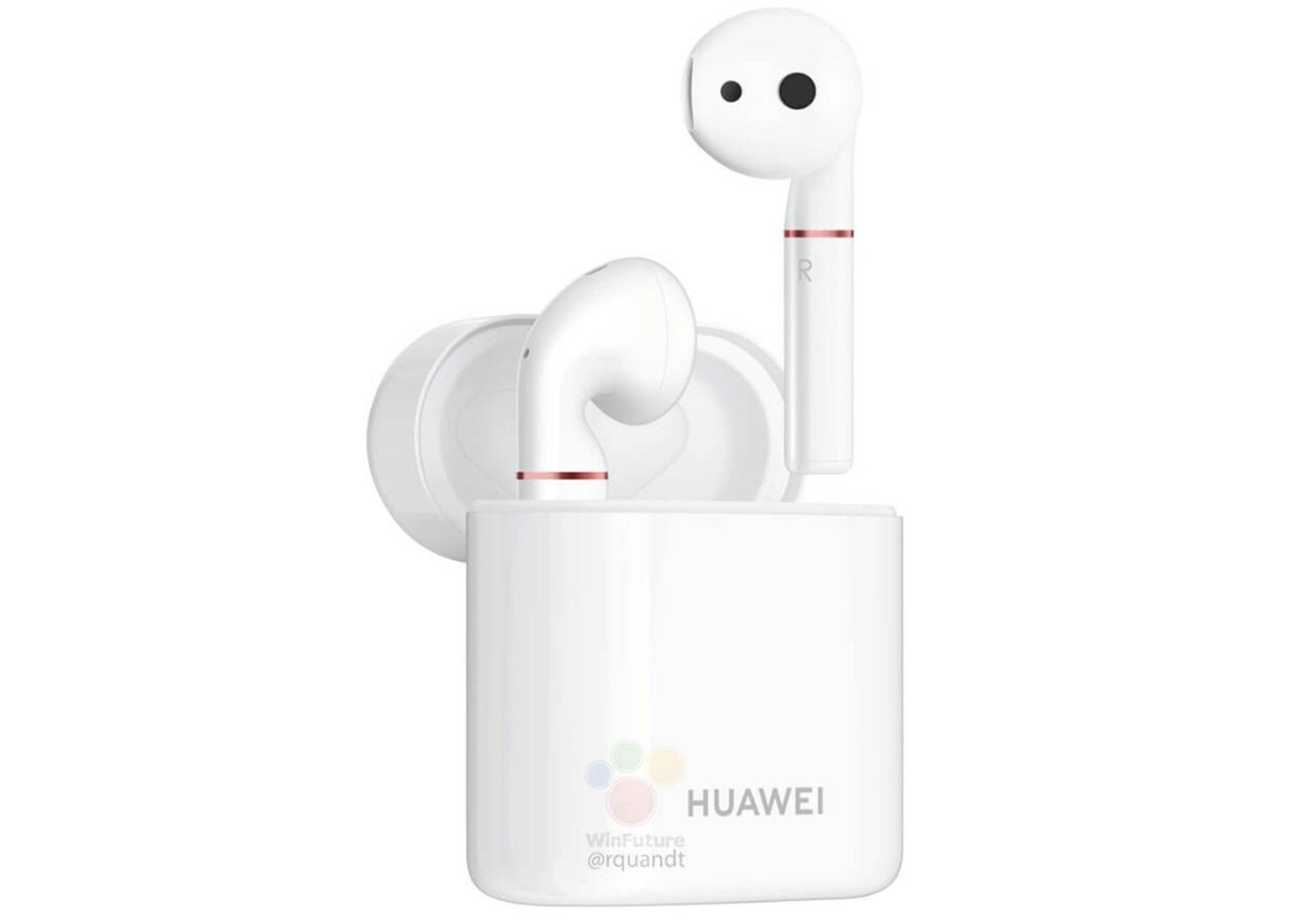 Los nuevos "AirPods" de Huawei se podrán cargar de forma inalámbrica encima del Mate 20 Pro