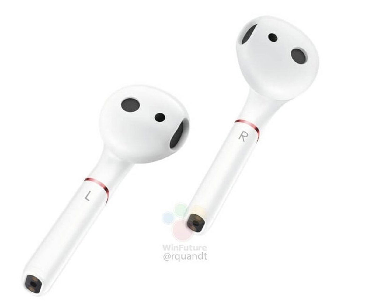 Los nuevos "AirPods" de Huawei se podrán cargar de forma inalámbrica encima del Mate 20 Pro