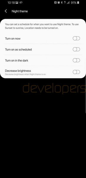 Así es Android 9 Pie en los Samsung Galaxy S9: tema negro, control por gestos y mucho más