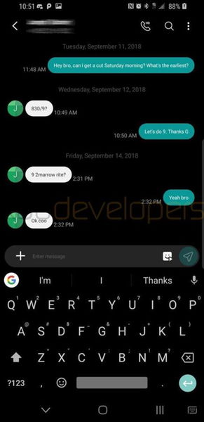 Así es Android 9 Pie en los Samsung Galaxy S9: tema negro, control por gestos y mucho más