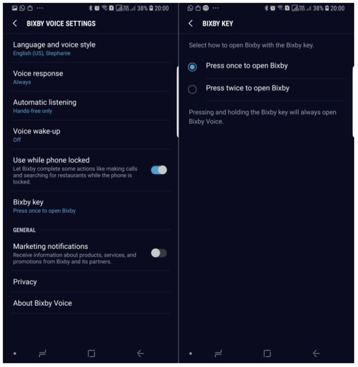Cómo solucionar las activaciones involuntarias de Bixby en el Samsung Galaxy Note 9