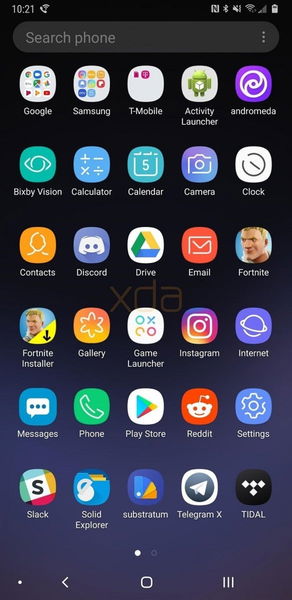 Así es Samsung Experience 10 basado en Android Pie para el Samsung Galaxy Note 9