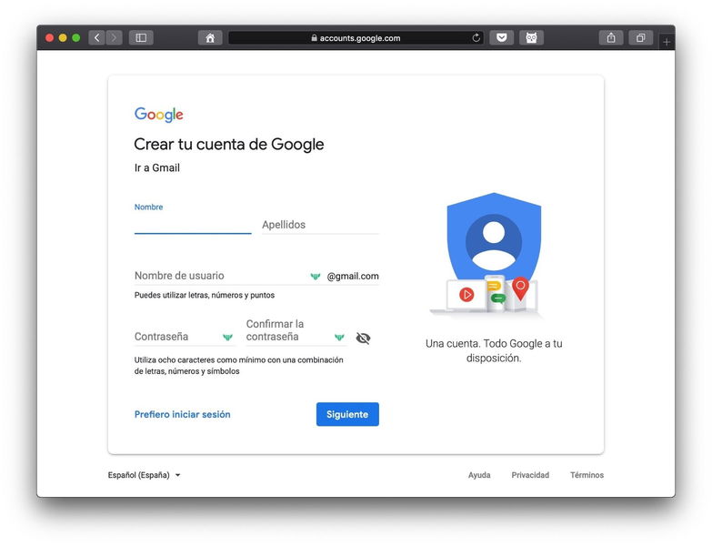 Crear cuenta de Gmail: cómo hacerlo desde tu móvil o PC