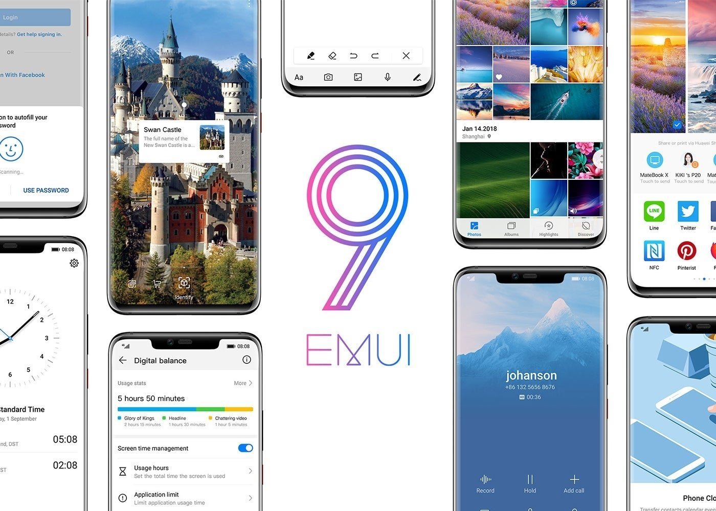 Huawei Mate 9, EMUI 9
