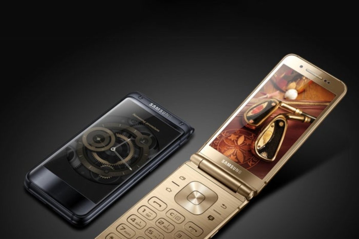Samsung viaja al pasado con su nuevo smartphone "de concha"