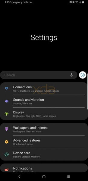 Así es el nuevo tema oscuro que llegará a los Galaxy S9 junto a Android Pie