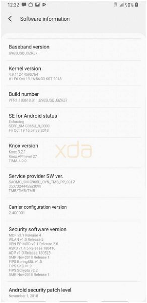 Se filtra la beta de Android 9 Pie para los Samsung Galaxy S9: nuevos gestos y modo noche