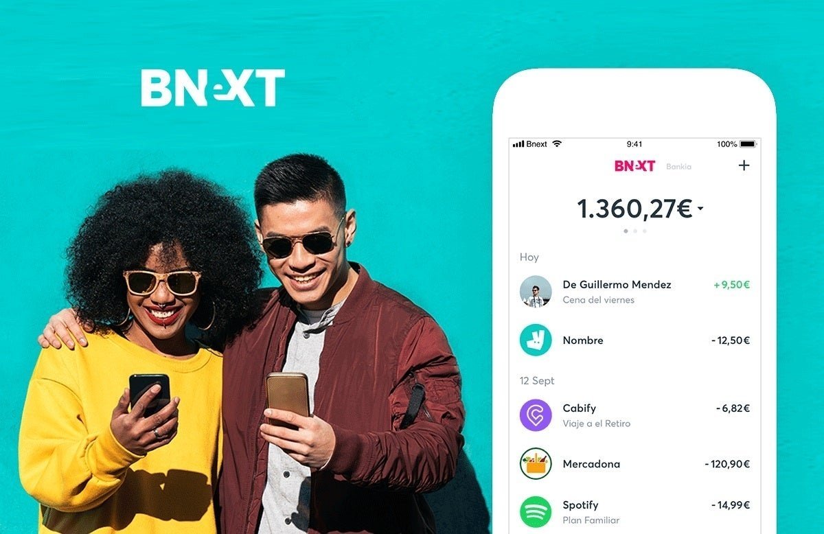 Bnext, la aplicación con la que puedes sacar dinero en cualquier cajero sin comisiones