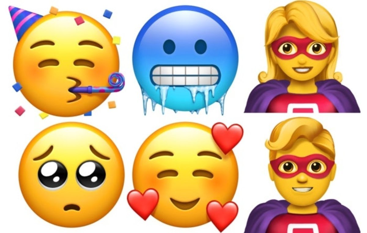 Llegan nuevos emojis: no solo pelirrojos, también habrá calvos y superhéroes