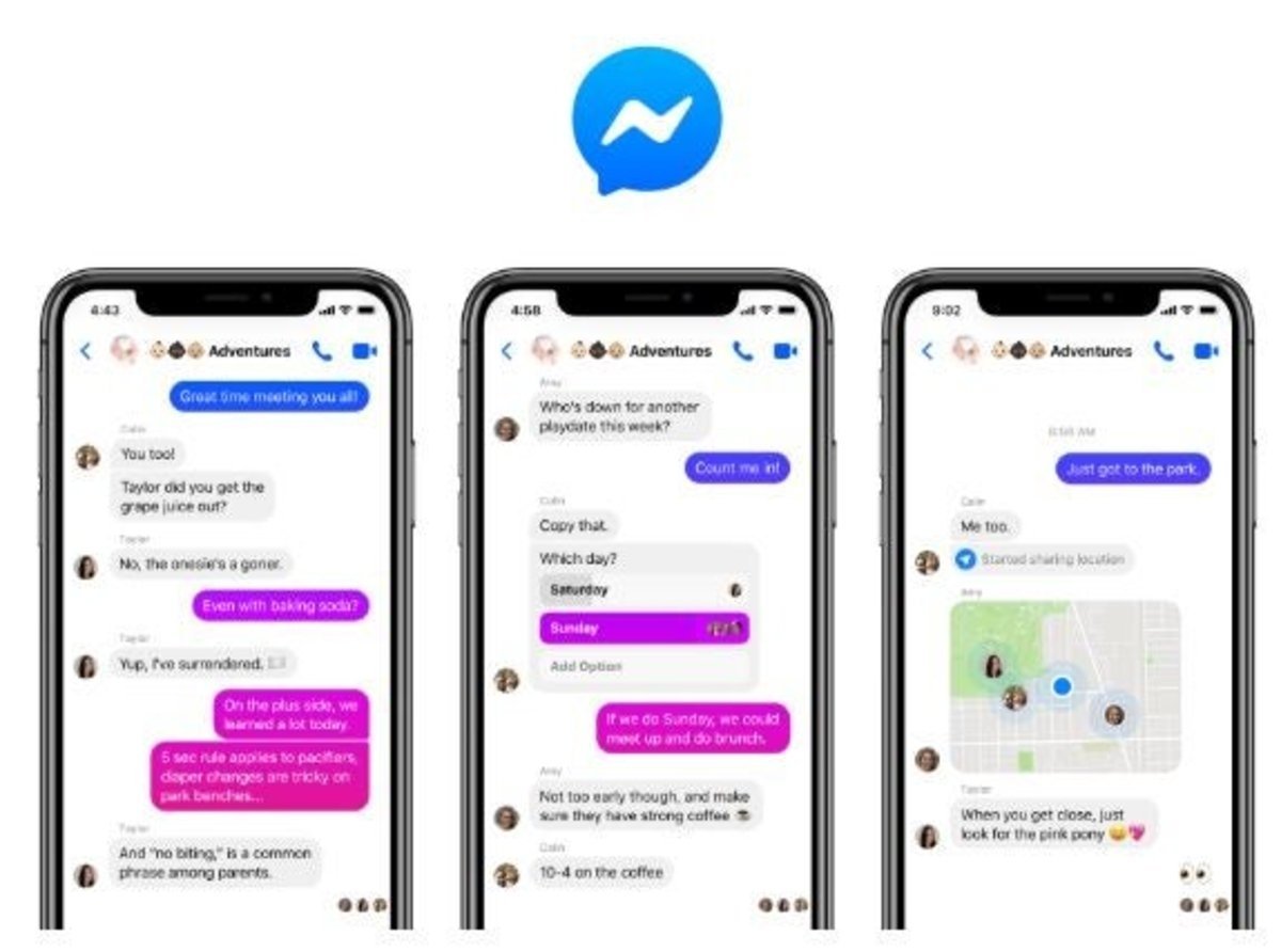 Facebook rediseña Messenger: la app de mensajería es ahora mucho más simple y añade colores en los chats