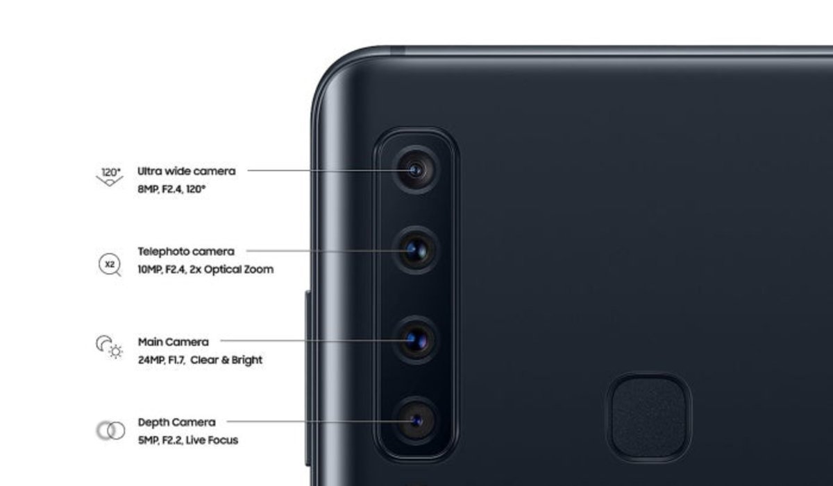 Samsung Galaxy A9 2018: toda la información sobre el smartphone de las 4 cámaras