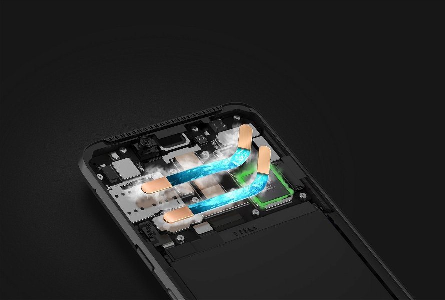 Xiaomi Black Shark Helo 3: Refrigeración líquida