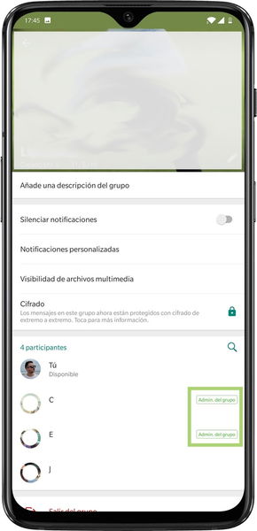 Cómo bloquear un grupo de WhatsApp