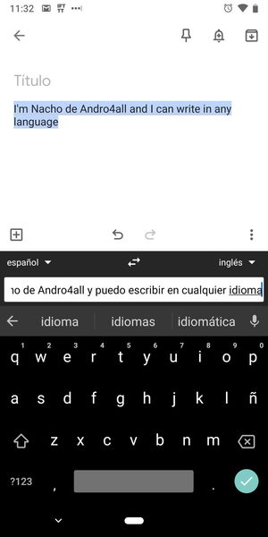 Cómo escribir en cualquier idioma en WhatsApp y otras aplicaciones