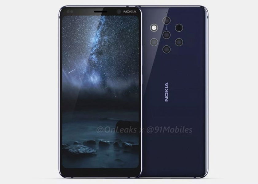 El diseño del Nokia 9 con cinco cámaras se filtra en nuevas imágenes y vídeo