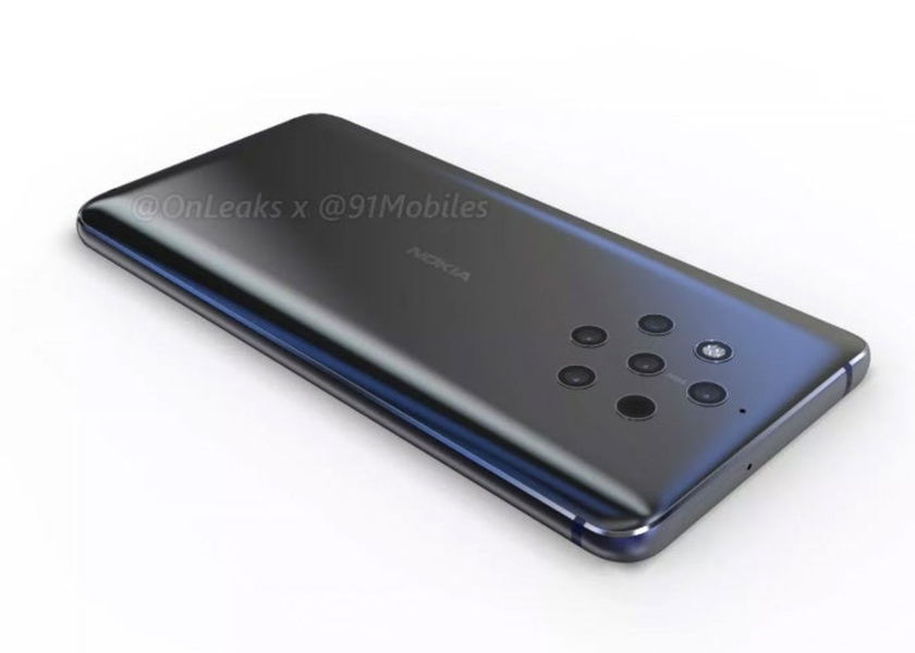 El diseño del Nokia 9 con cinco cámaras se filtra en nuevas imágenes y vídeo