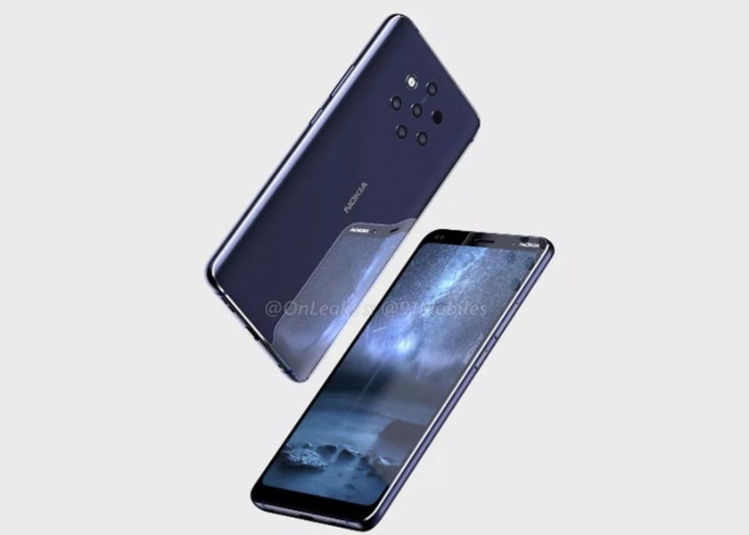 El diseño del Nokia 9 con cinco cámaras se filtra en nuevas imágenes y vídeo